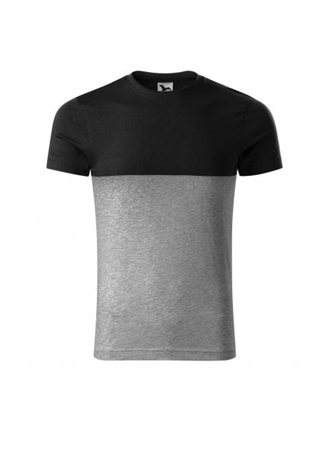 Tricou Malfini Colormix barbati, Negru/Gri