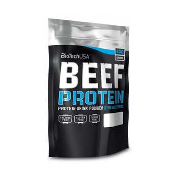 Supliment nutritiv Beef Protein, 500 g, Biotech Supliment nutritiv Beef Protein, 500 g, Biotech