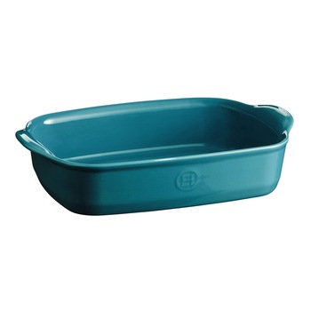 Tava 30x19 cm/ 1,55 L, albastru - Emile Henry Tava 30x19 cm/ 1,55 L, albastru - Emile Henry