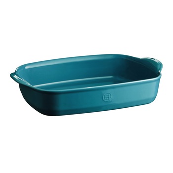Tava 42,5x28 cm/4 l, albastru - Emile Henry Tava 42,5x28 cm/4 l, albastru - Emile Henry