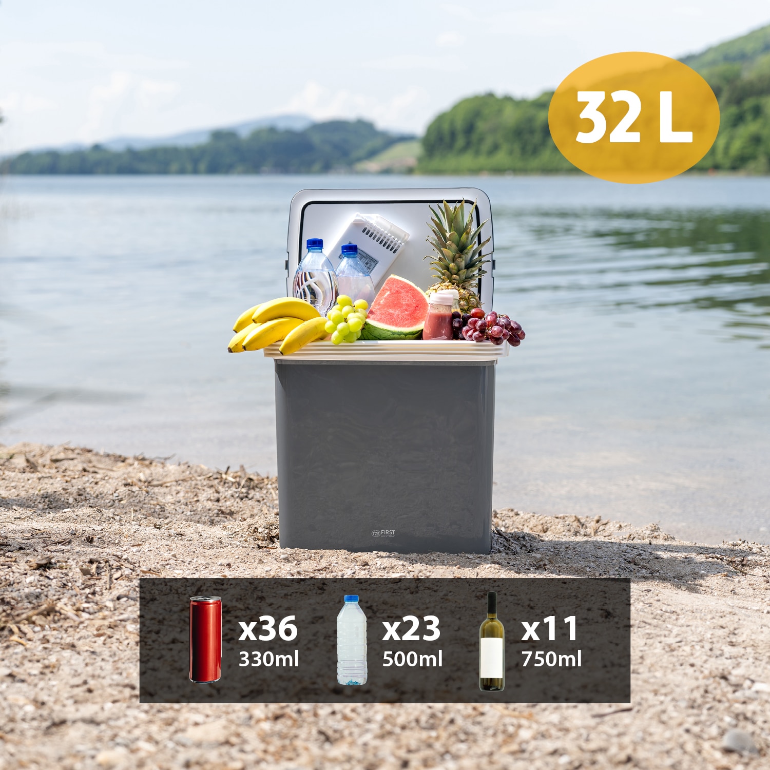 TZS First Austria Ladă frigorifică portabilă electrică 32 litri