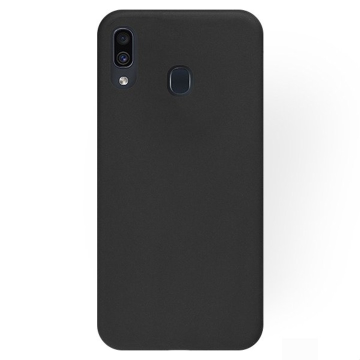 SAMSUNG Galaxy A30 / A20 tok - Forcell puha, fekete