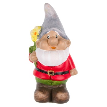 Pitic gradina decorativ de ceramica , DecorCasa , 9 x 7 x 17 cm Pitic gradina decorativ de ceramica , DecorCasa , 9 x 7 x 17 cm