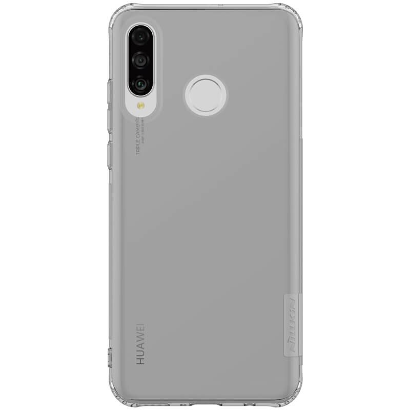 Husa din silicon negru transparent, pentru Huawei P30 Lite- Nillkin