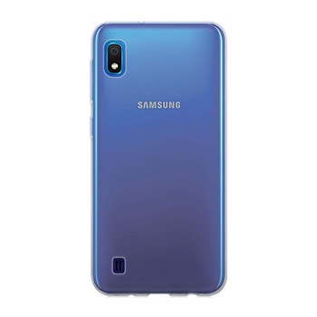 Husa silicon compatibila cu Samsung Galaxy A10 Matte, Antisoc, TPU Transparent Husa silicon compatibila cu Samsung Galaxy A10 Matte, Antisoc, TPU Transparent