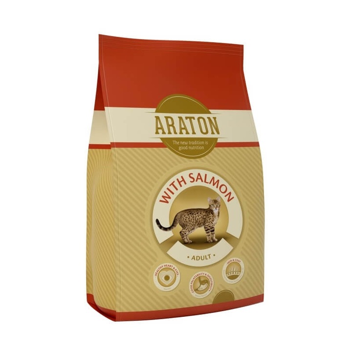 Araton Cat Adult Somon&Pui 15 kg