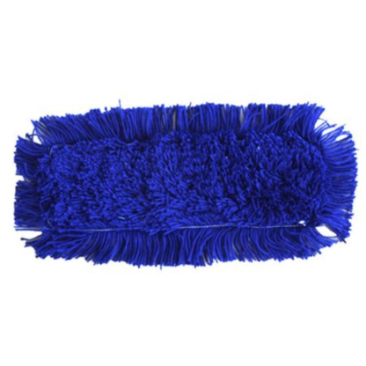 Mop acrilic RAKI pentru lustruire albastra 40cm