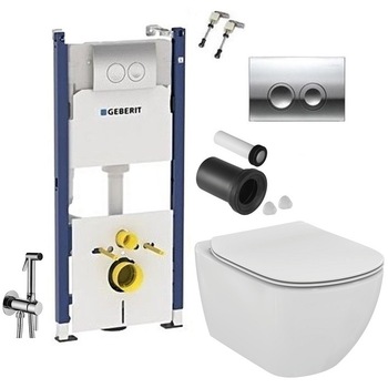 ALL IN ONE Incastrat - Geberit + Ideal Standard Tesi Aquablade + Paffoni - Cu dus Igienic - Gata de montaj - Vas wc Suspendat Ideal Standard Tesi Aquablade + Capac softclose + Rezervor Geberit ALL IN ONE Incastrat - Geberit + Ideal Standard Tesi Aquablade + Paffoni - Cu dus Igienic - Gata de montaj - Vas wc Suspendat Ideal Standard Tesi Aquablade + Capac softclose + Rezervor Geberit