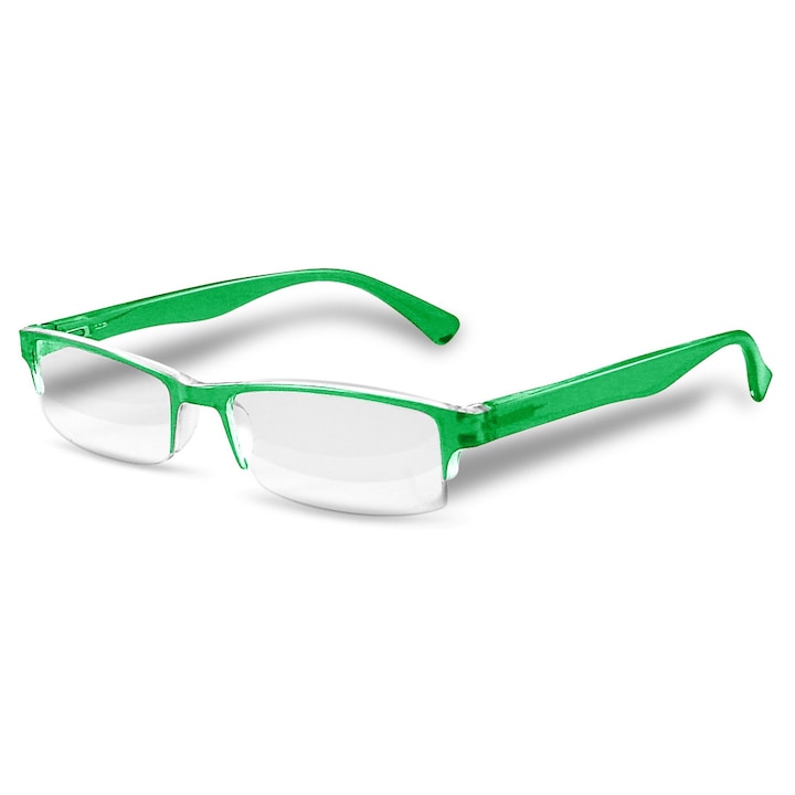 Ochelari pentru citit RAFFA SMART - culoare verde, dioptrie +3.0