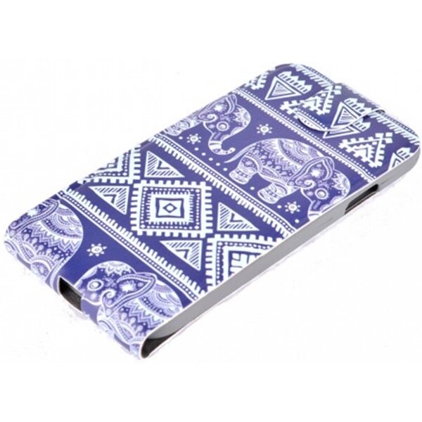 Husa de protectie Tellur Flip pentru Samsung Galaxy S5, Elefant