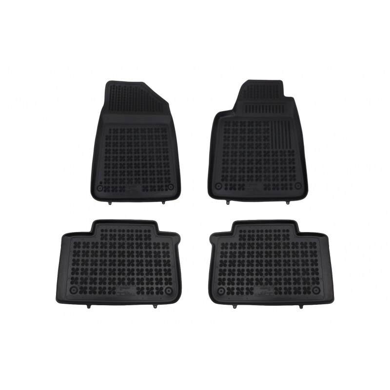 Covorase Presuri Auto Negru din Cauciuc compatibil cu CITROEN C6 I (2005-2012)