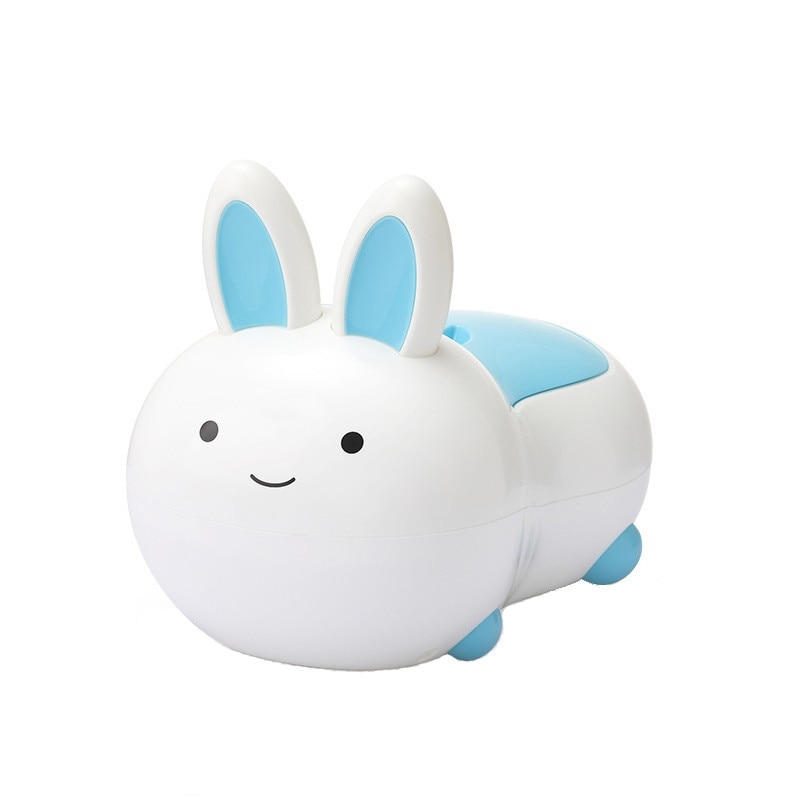 Olita pentru copii Little Mom Rabbit White/Blue