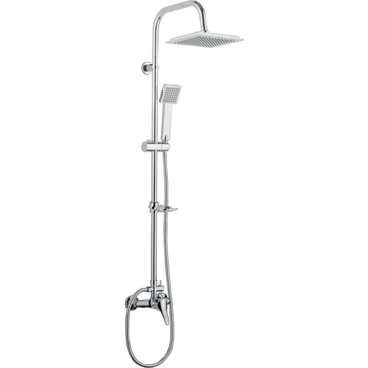 Set dus fix si mobil cu baterie monocomanda ERMETIQ ER-SDB10