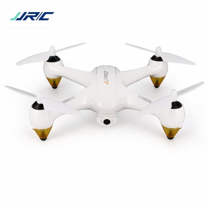 Дрон 30 JJRC JJPRO X3 / Безчетков състезателен дрон / 1080P камера/ GPS/ бял