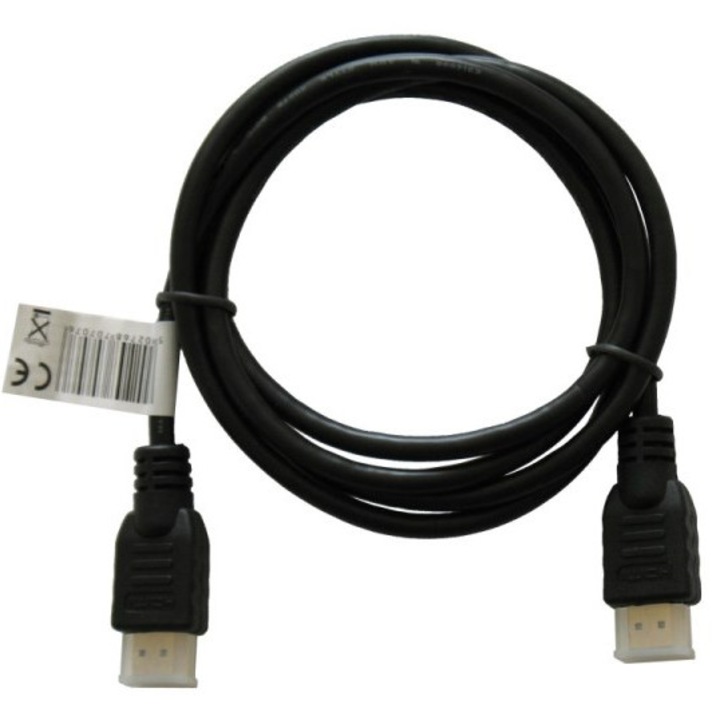 Кабел, Savio, CL-08, V1.4, HDMI, 5 м, Черен