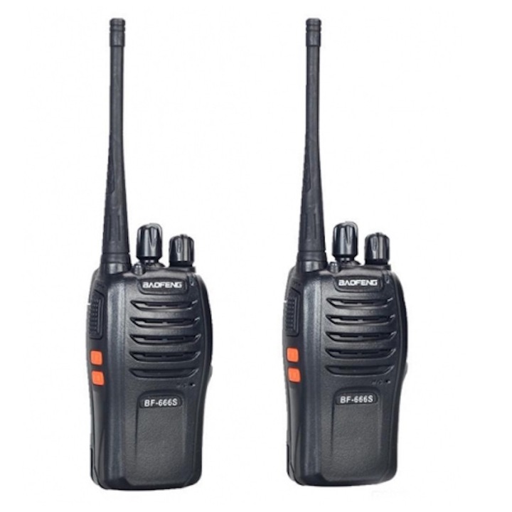 Baofeng BF-666S kétirányú rádió walkie talkie UHF 16CH egysávos adóvevő