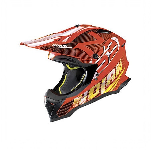 Casca moto NOLAN Offroad - N53 Whoop - led orange S