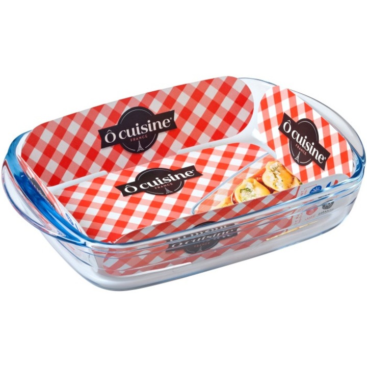 Ôcuisine 40600 hőálló tál 0,8 l, átlátszó