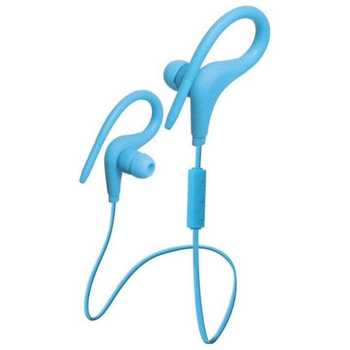 Слушалки Vennus Sport Bluetooth Headset, Син