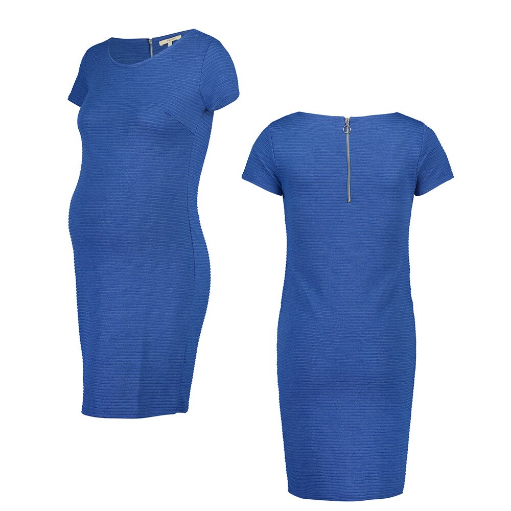 Rochie gravide, Noppies, midi, albastru, M EU