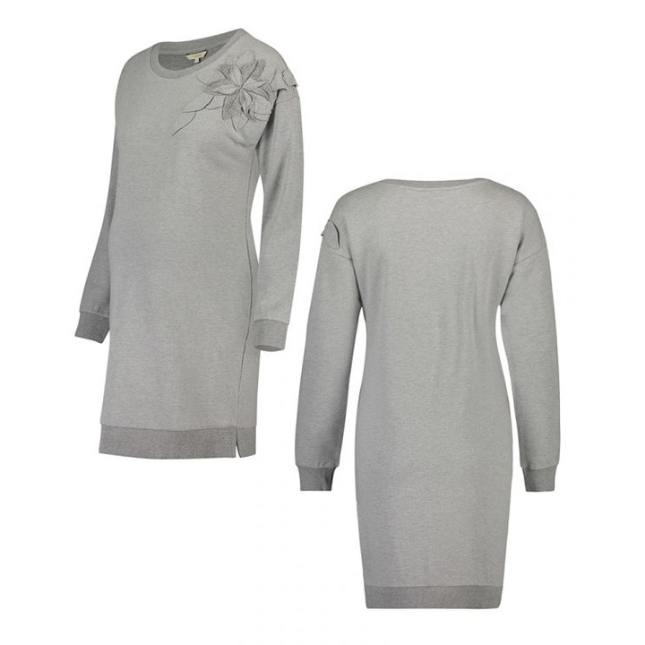 Rochie gravide, Noppies, tricotata, gri