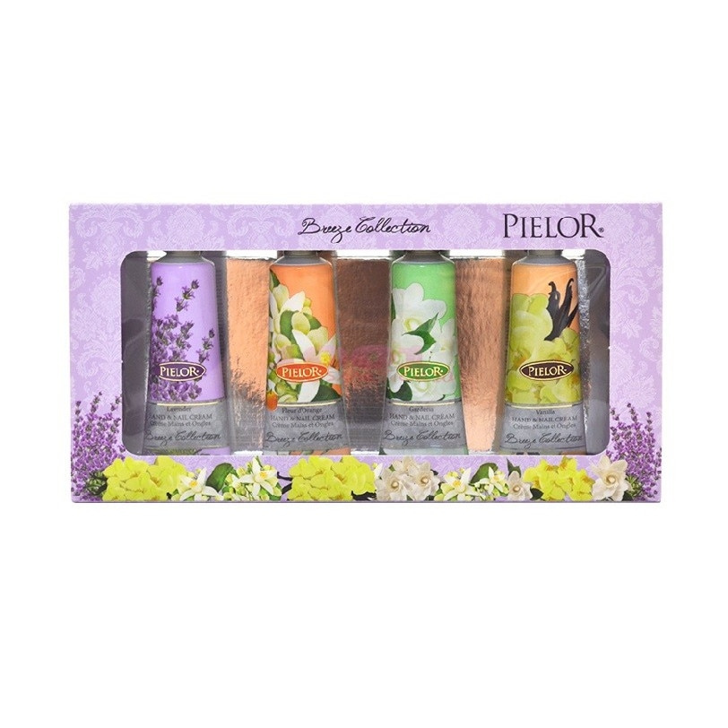Set crema de maini Pielor Breeze Collection , 30ml/4buc