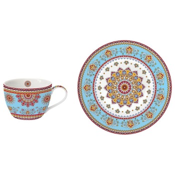 Set cana 240 ml si farfurioara  Set cana 240 ml si farfurioara