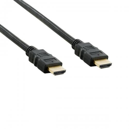 Cablu de date , Ednet , HDMI A tata / HDMI A tata , 1 m , negru