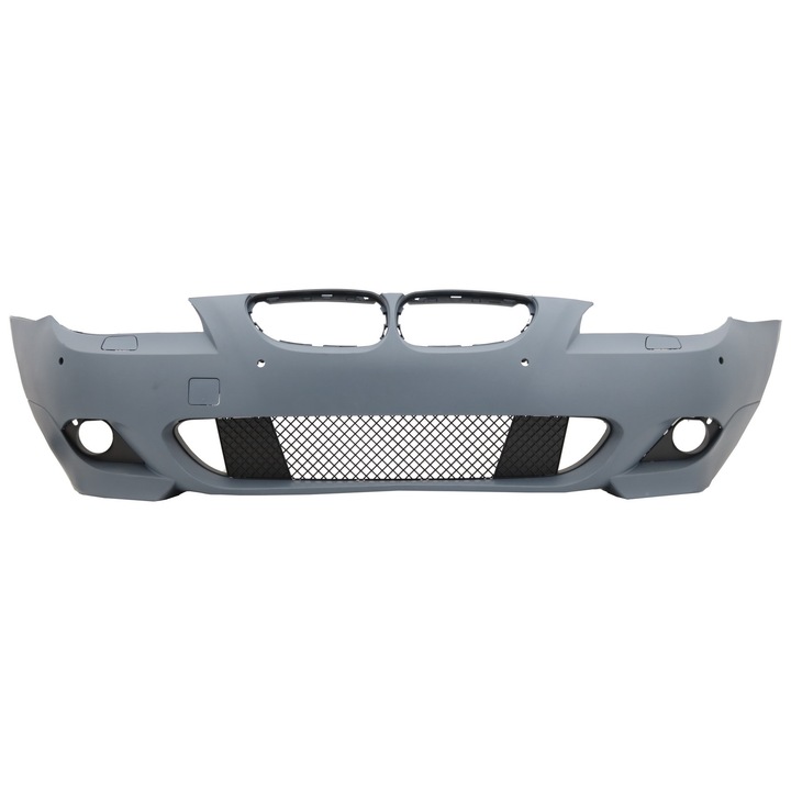 Bara Fata cu PDC 18mm si Proiectoare Ceata compatibil cu BMW Seria 5 E60 E61 2007-2010 M-Technik Design (COFBBME60MTP18WFM3)