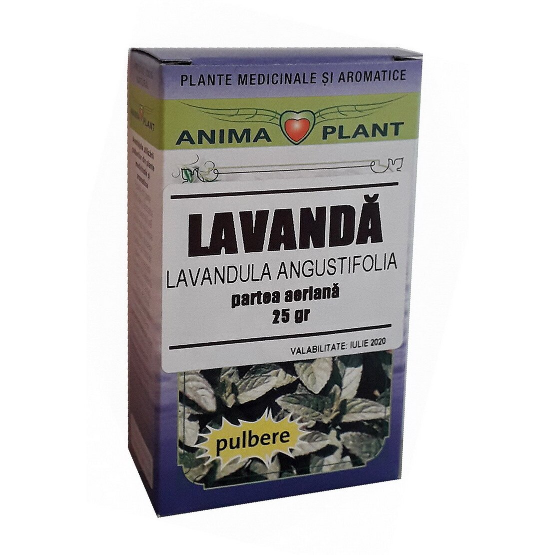 Levantica, Lavandula angustifolia, inflorescente, pulbere, Anima Plant, 25 g