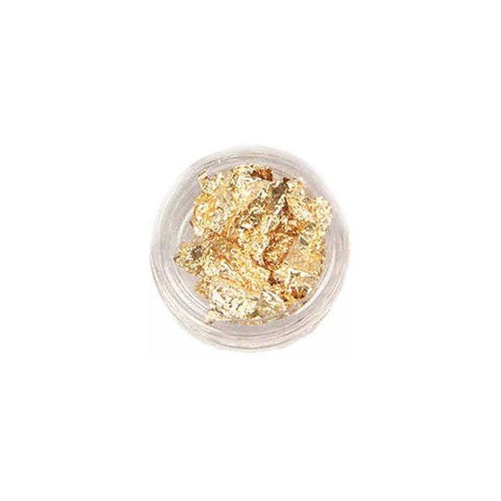 Foita metalica pentru unghii, Auriu