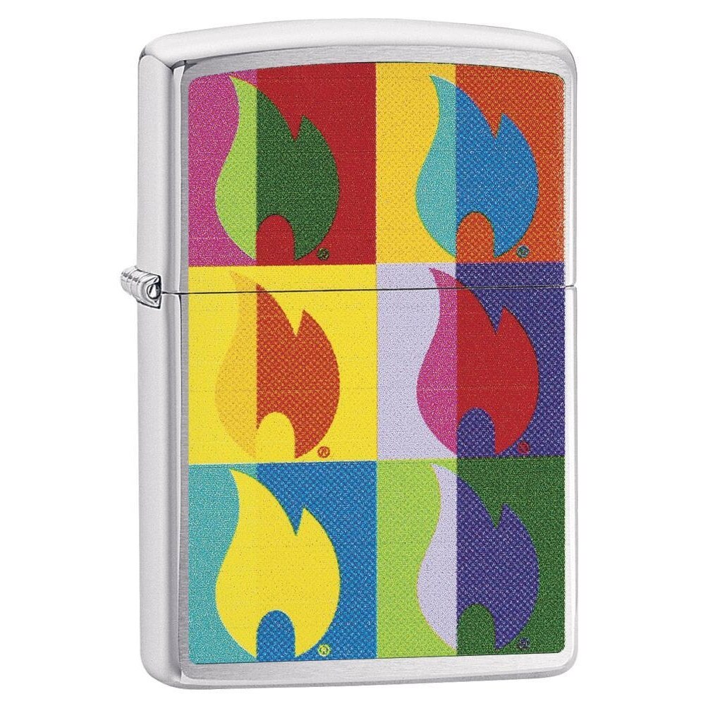Bricheta Zippo 29623 Abstract Flame