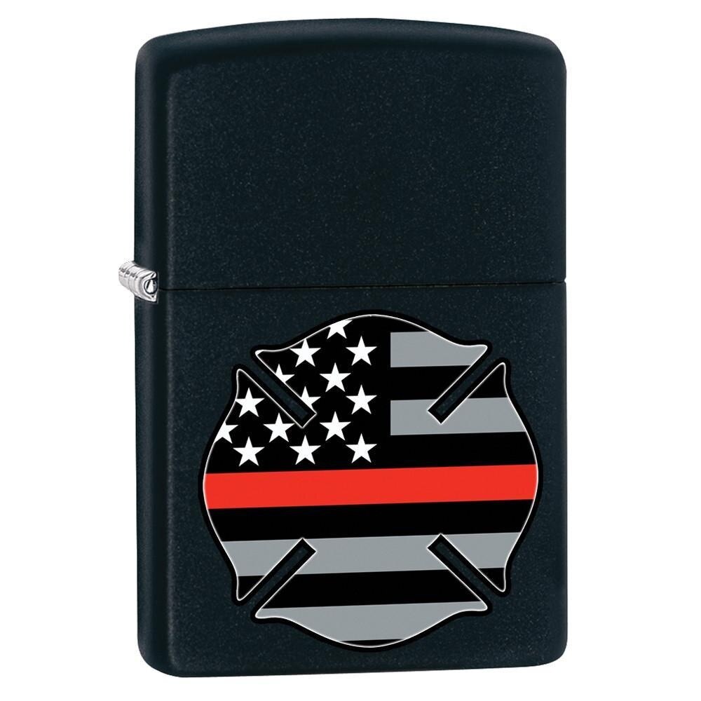 Bricheta Zippo 29553 Firefighter Red Line