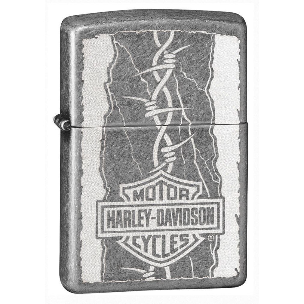 Bricheta Zippo 29560 Harley Davidson-Logo