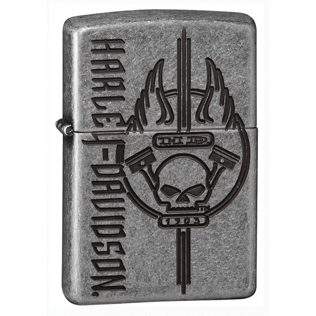 Bricheta Zippo 29280 Harley Davidson Skull