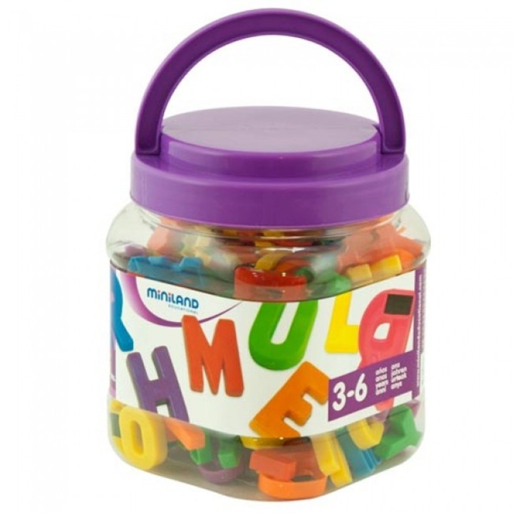 Miniland Mágneses betűk, 155 db