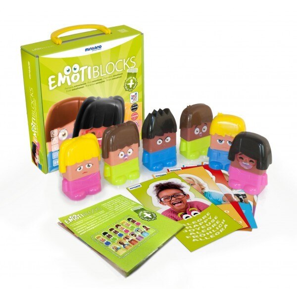 Joc de construit Miniland - Sentimente