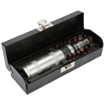 Surubelnita de impact Yato YT-28015, cutie metal, 15 piese, magnetic, Crom Vanadiu Surubelnita de impact Yato YT-28015, cutie metal, 15 piese, magnetic, Crom Vanadiu