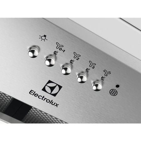 Hota incorporabila Electrolux LFG719X, Putere de absorbtie 700 mc/h, Conectivitate plita, Iluminare LED, Clasa A, 80 cm, Inox
