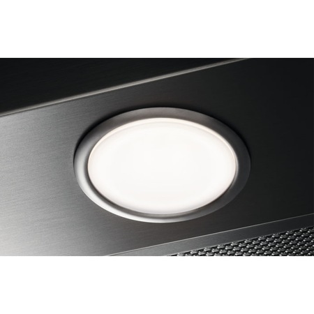 Hota incorporabila Electrolux LFG719X, Putere de absorbtie 700 mc/h, Conectivitate plita, Iluminare LED, Clasa A, 80 cm, Inox