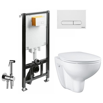 ALL IN ONE Incastrat - Kolo + Grohe Bau Ceramic Rimless + Paffoni - Cu dus Igienic - Gata de montaj - Vas wc Suspendat Grohe Bau Ceramic Rimless + Capac softclose + Rezervor Kolo ALL IN ONE Incastrat - Kolo + Grohe Bau Ceramic Rimless + Paffoni - Cu dus Igienic - Gata de montaj - Vas wc Suspendat Grohe Bau Ceramic Rimless + Capac softclose + Rezervor Kolo