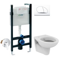 all in one incastrat - liv  grohe  ideal standard eurovit - cu functie bideu - gata de montaj - vas wc suspendat ideal standard eurovit cu functie de bideu  capac softclose  rezervor liv  baterie incastrata grohe imagen 47_0_
0