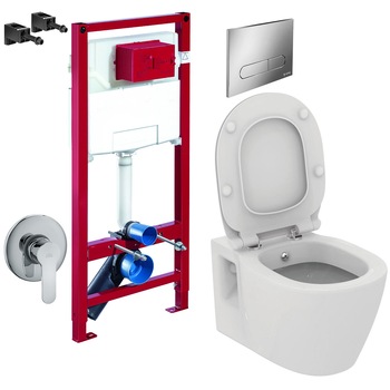 ALL IN ONE Incastrat - Schell + Paffoni + Ideal Standard Connect - Cu functie bideu - Gata de montaj - Vas wc Suspendat Ideal Standard Connect cu functie de bideu + Capac softclose + Rezervor Schell + Baterie incastrata Paffoni ALL IN ONE Incastrat - Schell + Paffoni + Ideal Standard Connect - Cu functie bideu - Gata de montaj - Vas wc Suspendat Ideal Standard Connect cu functie de bideu + Capac softclose + Rezervor Schell + Baterie incastrata Paffoni