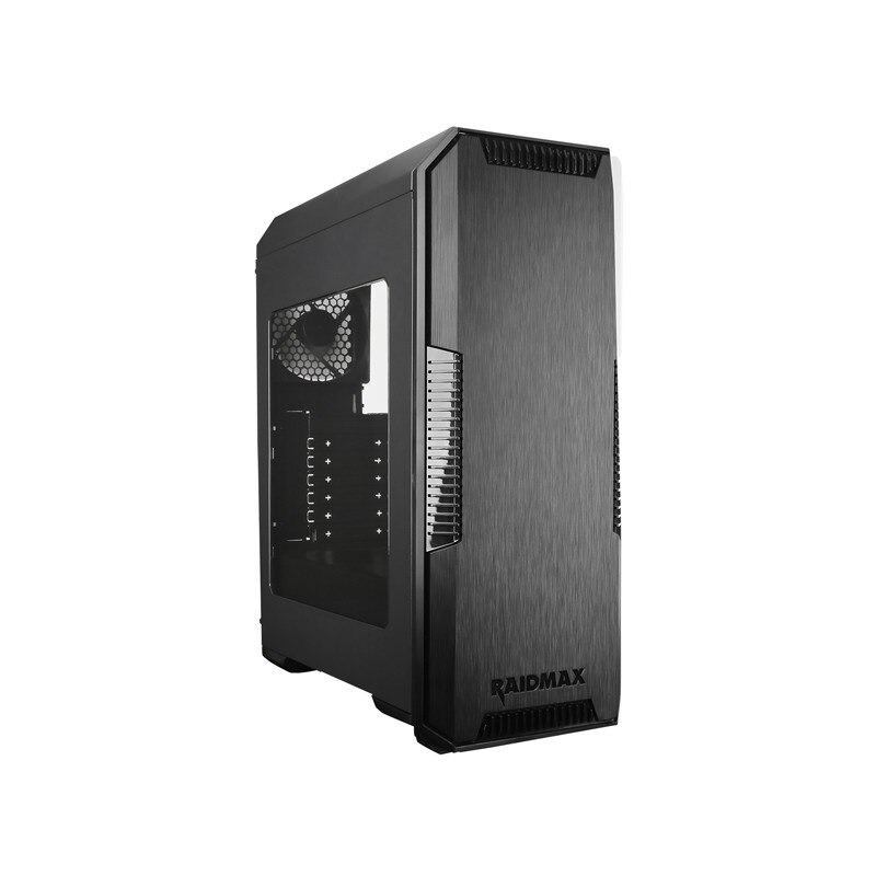 Carcasa Raidmax Ghost T11WB, MID Tower, Window, fara sursa, Neagra