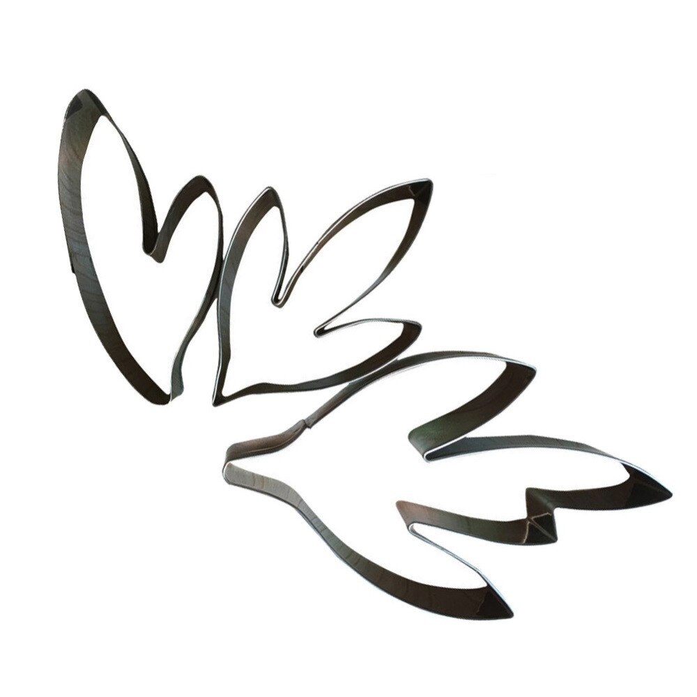 Decupator frunze de bujor, 3 bucati - Lumea Basmelor