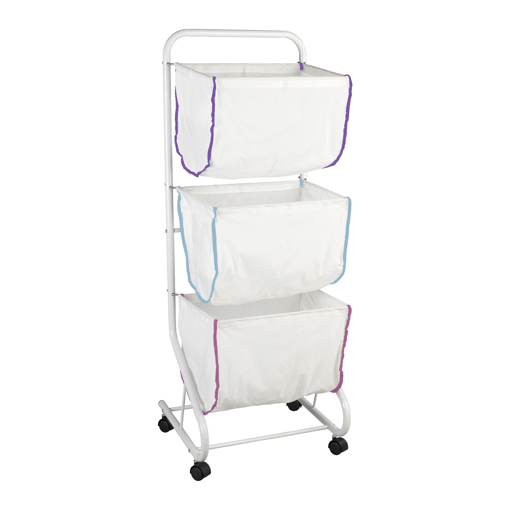Cos rufe, Wenko Escala, Carucior, 3 nivele, Alb