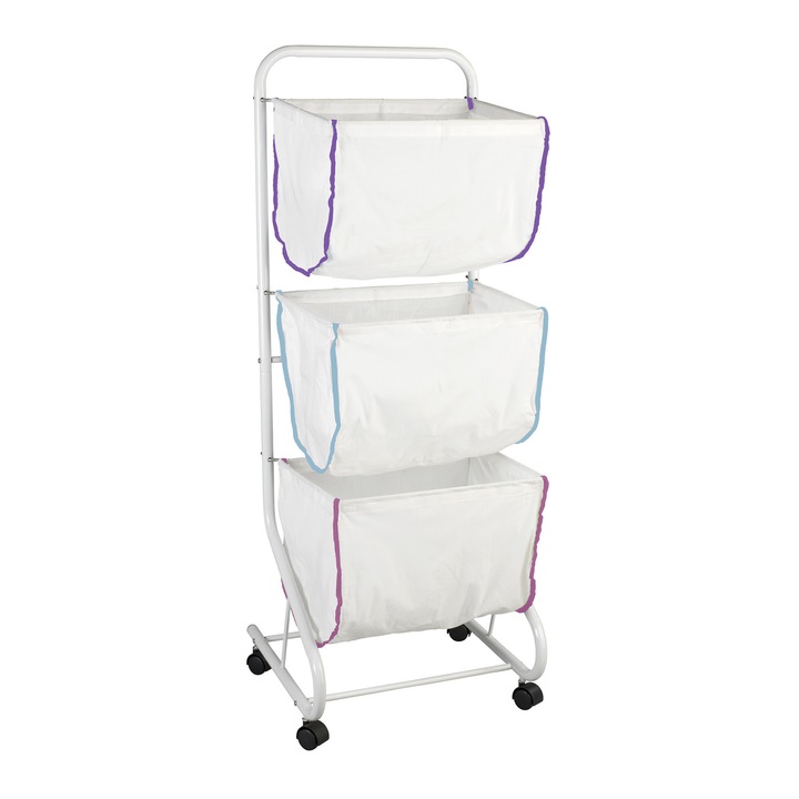 Cos rufe, Wenko Escala, Carucior, 3 nivele, Alb