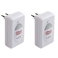 Set Aparat anti rozatoare, anti soareci, anti sobolani, anti gandaci - Set 2 bucati aparate Pest Reject la pret de 1 bucata +Cadou Casti in-ear tip Earpods cu Microfon si Telecomanda pentru Iphone, Ipad, Ipod, Android