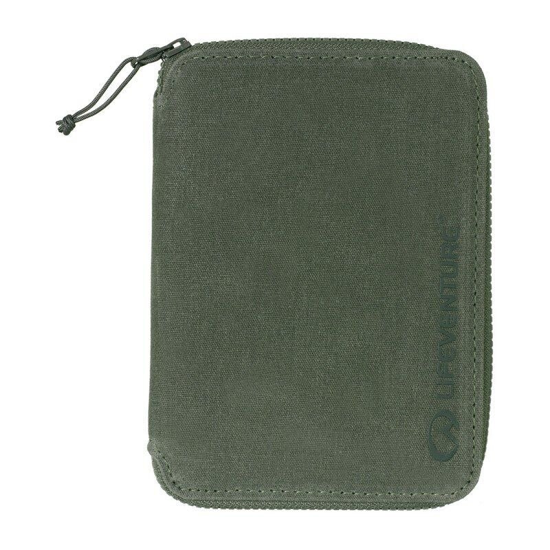 Portofel Mini pentru Documente cu Protectie RFID Olive