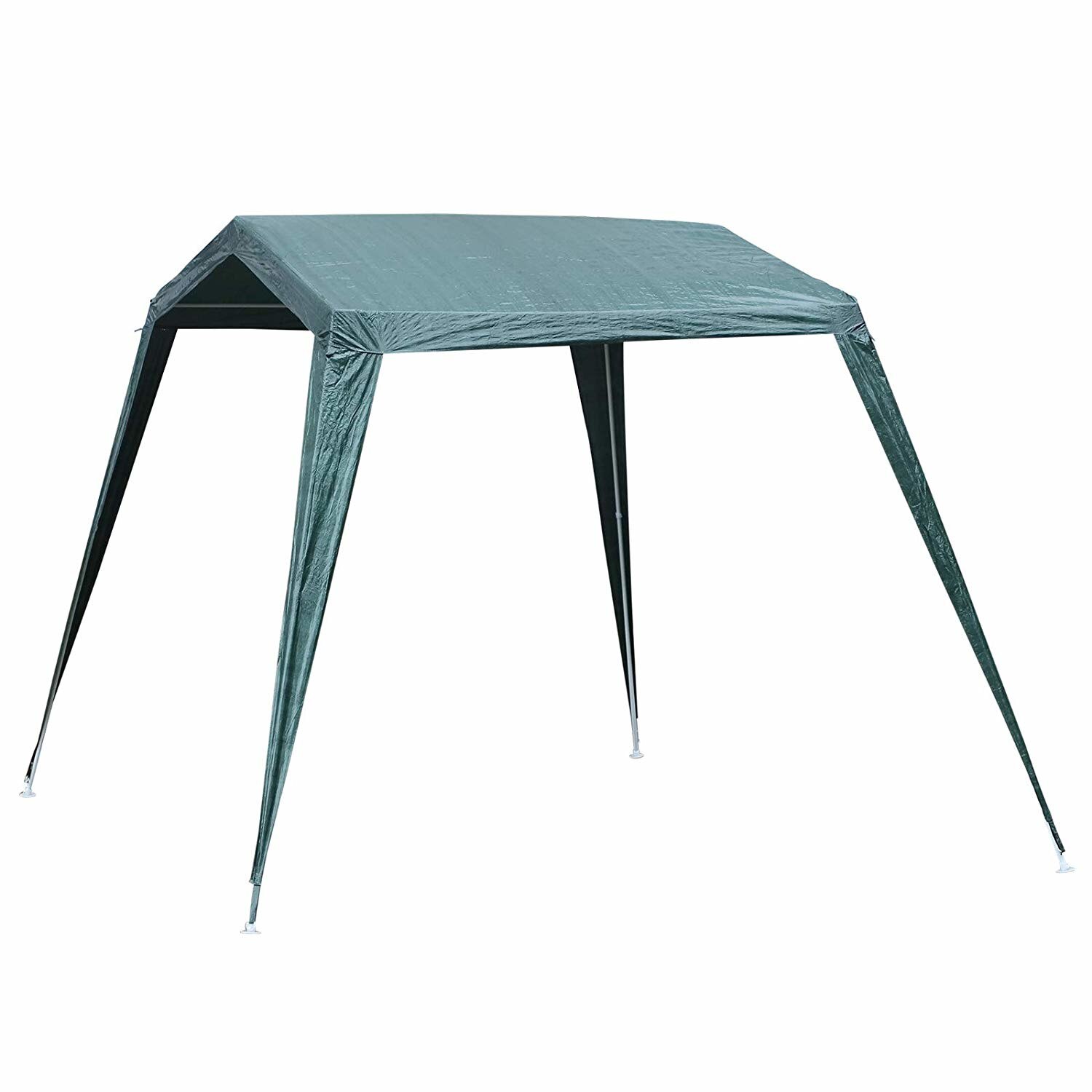 Pavilion gradina, Homcom, PVC, 3.3x2.4x2.1m, Verde